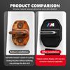 vbjly8 For BMW Silicone Car Door Lock Cover Protect Buckle Cover Latch Stop M 1 3 4 5 6 7 Series X1 X3 X4 X5 G20 G38 F48 E36 E39