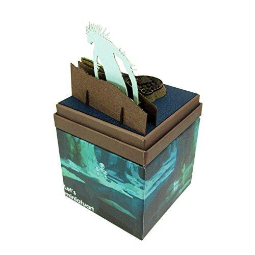 Sankei Миниатюра Studio Ghibli Принцесса Мононоке Ночной Странник Немасштабная Бумажная Модель MP07-44