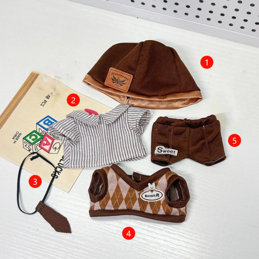 Toy Accessories Plush Dolls Clothing Set Replacement Doll Clothes Suit Children Gift