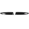 Glossy Black ABS Front Bumper Upper Grill Moulding Strip Trim For Fiat 500 16-24