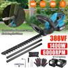 388VF Cordless Brushless Electric Hedge Trimmer Dual Action Grass Trimmer Pruning Saw Garden Tools with Blade For Makita 18V Battery