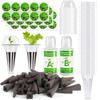 166 шт. Наборы капсул Многоразовые гидропонные капсулы Набор Система для выращивания гидропоники в помещении с этикетками Корзина для выращивания Губки для выращивания
