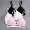 FINETOO Women's Lace Underwear Sports Bras Sexy Girls' Bra Detachable Breast Pads Bra 3/4 Cup Push Up Bra Triangle Cup Strap Underwear