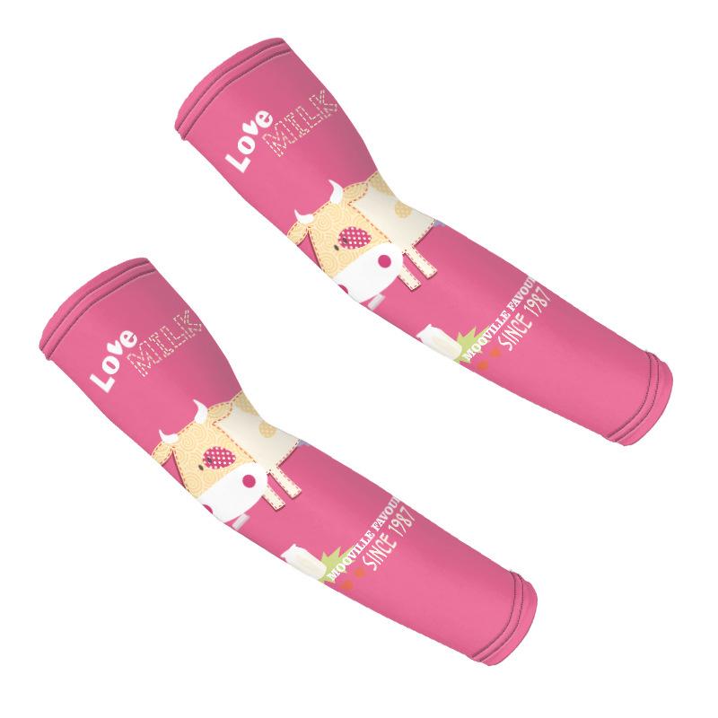 Unisex Kids Summer Sun Protection Arm Sleeves - Cute Spiderman, Iron Man, Batman Design for Outdoor Play
