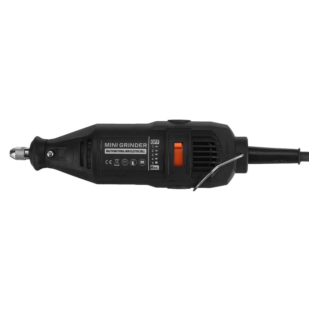 37000 об/мин 5-скоростная электрическая мини-пила для шлифовки и заточки цепей, 180 Вт, ручная, набор электроинструментов