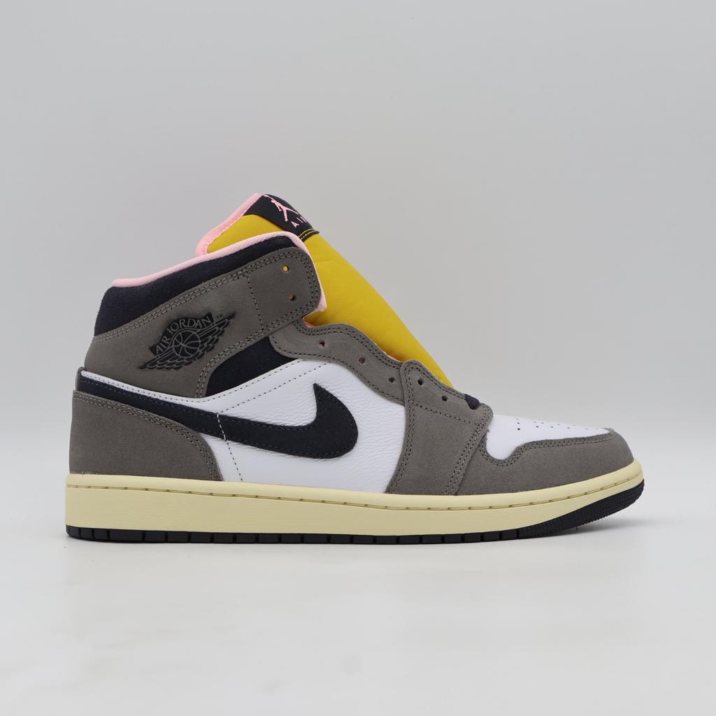 HQ2011-100 Nike Air Jordan 1 Mid Cave Stone (Мужской)