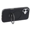 For iPhone 17 Case Compatible with MagSafe Kickstand TPU+PC Phone Cover Carbon Fiber Texture