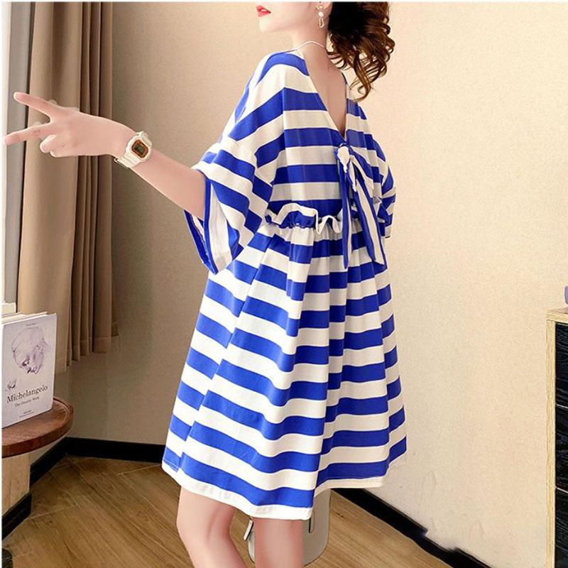 Модная футболка с круглым вырезом, свободная, с оборками и бантом, с открытой спиной, женская одежда, летние свободные топы, повседневная футболка