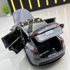 Премиум 1:Литой Модель Tesla Model Y Электромобиль Внедорожник Седан Сплав Инерционная Модель Машинки - Белый
