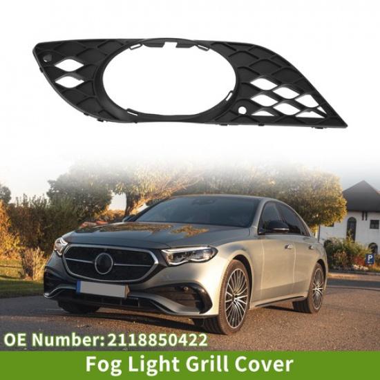 1pc Car Front Right Fog Light Grill for Mercedes-Benz E-Class No.2118850422