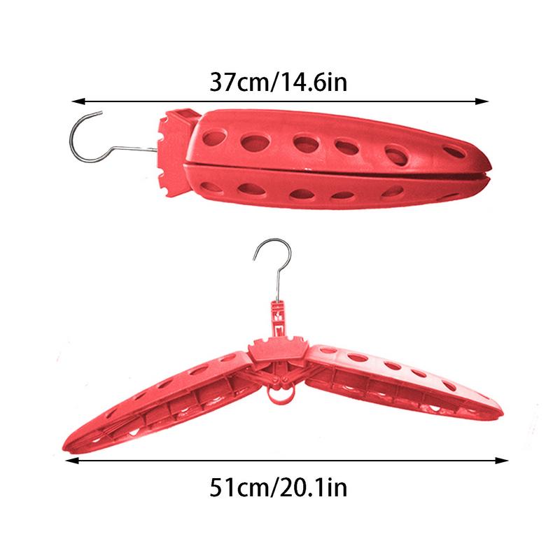 Wetsuit Hanger Diving Rack Drysuit Dive Boots Shoes Hanger Multi-Purpose Wetsuit Hanger Foldable Surfing Suit Hangers