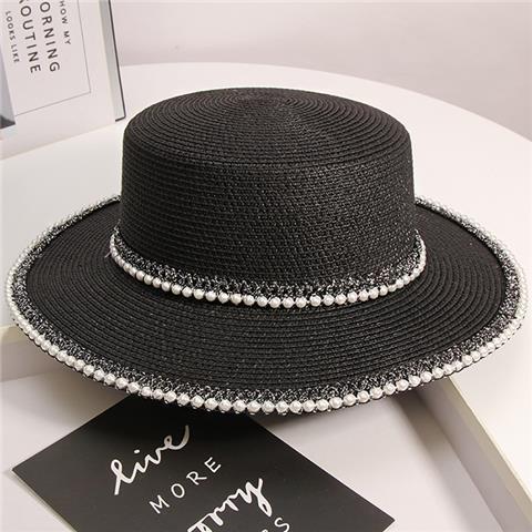Beach and Seaside Outing Straw Hat Sun Protection Hat High-End UV Protection Sun Hat