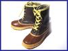 Canada Made Vintage//Leather Snow Boots/4/21.0-22.0/Brown/With Inner Liner(USED)