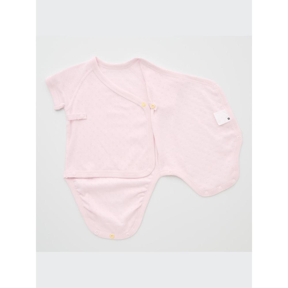 Uniqlo Боди Bn с коротким рукавом 1p Pointel 60 см