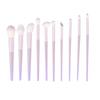 10 Pcs Makeup Brush Set Soft Eye Shadows Blush Concealers Highlight Brushes Synthetic Makeup