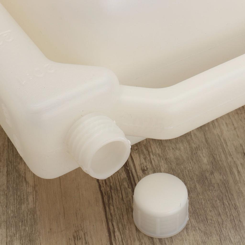 4 л Бензопила Масло Топливо Бензин Смесительная емкость для 2-тактных двигателей 25:1 20:1 Белый