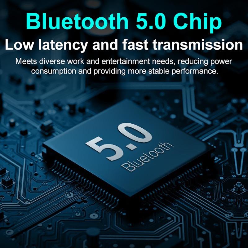 Беспроводная Bluetooth 5.0 складная клавиатура 2-в-1, съемная кожаная подставка, сенсорная портативная клавиатура для планшета/телефона/ПК, сенсорная