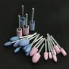 10Pcs Polishing Head Wheel Grinding Stone Bit Set for Electric Rotary Power Tool Marble Jades Craft Projects