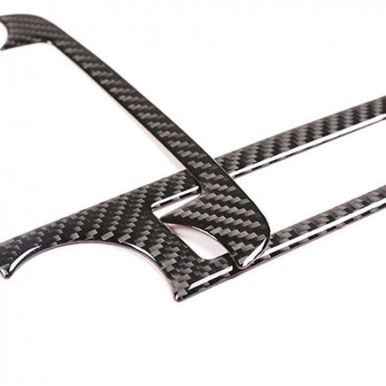 2 шт. Декоративная накладка на рамку кондиционера из углеродного волокна для Honda CR-V CRV 2007-2011