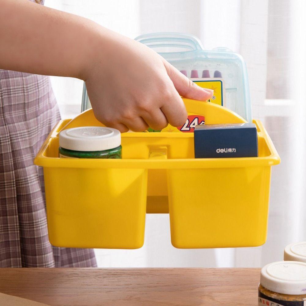 Desktop Organizer Desk Storage Box Basket Multifunctional Art Marker Organizer  Stationery