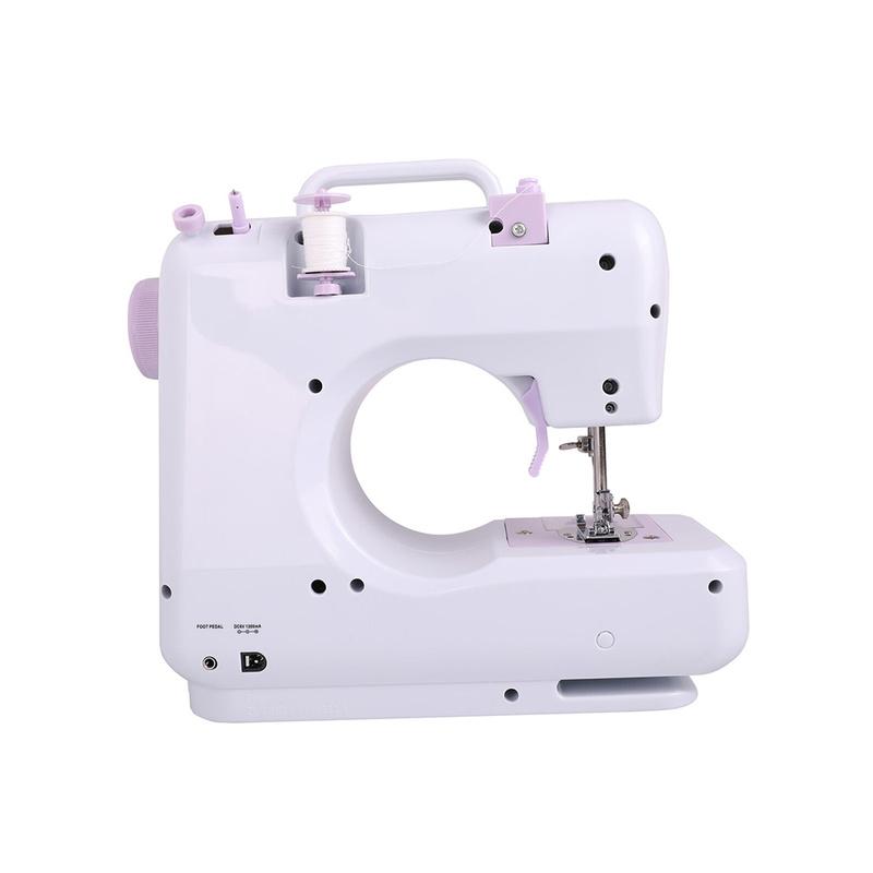 Прочная многофункциональная швейная машина, домашняя швейная машина, мини-портативный оверлок, толстая швейная машина с петлями для еды