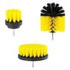 3Pcs Electric Drill Brush Bathroom Toilet Cleaning Disc Brush Electric Cleaning Scrub Brush Kit for Cleaning Wheel Bathroom Tub