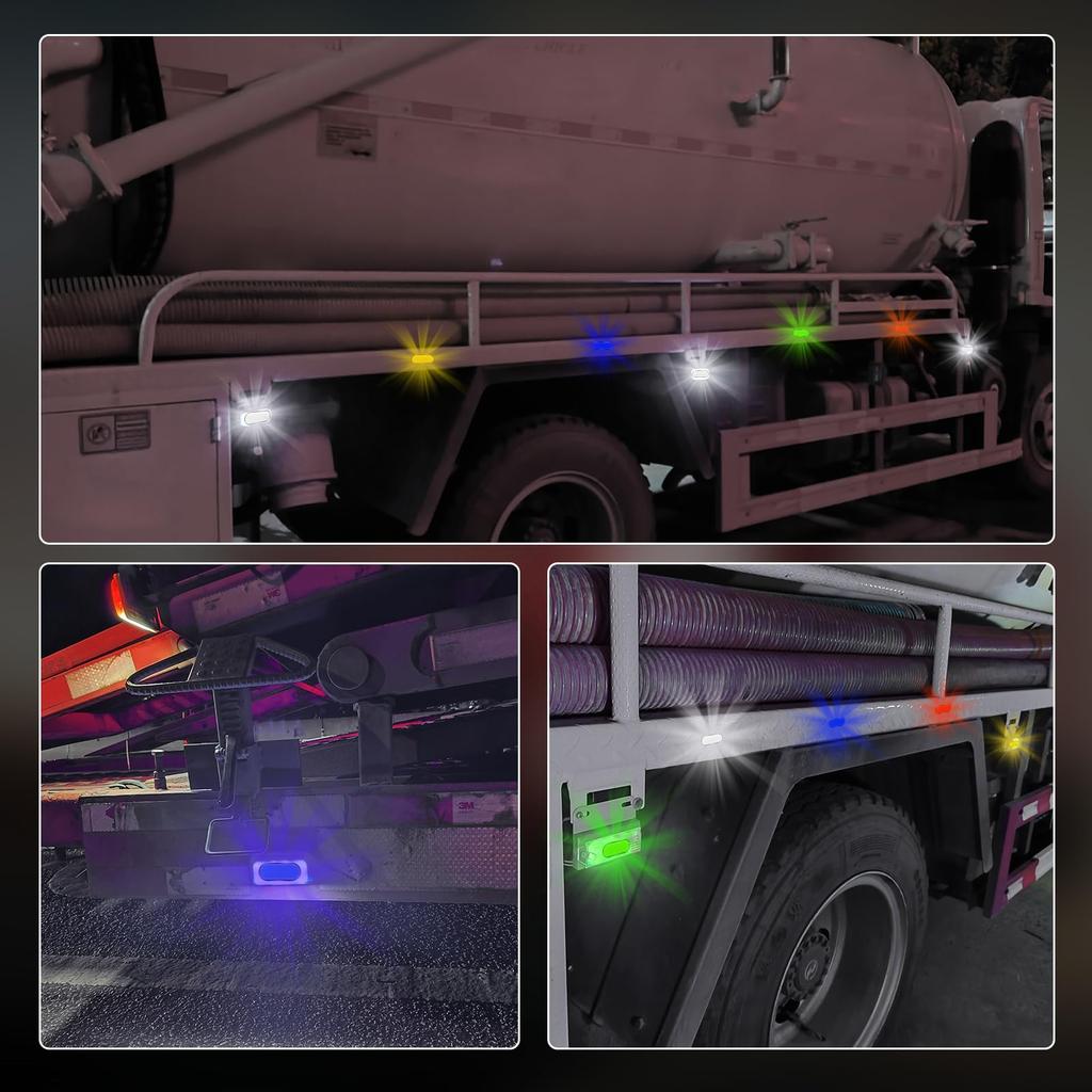 YGMYLANDBB Габаритный фонарь, светодиодный боковой габаритный фонарь, габаритный фонарь, дорожный фонарь, задний габаритный фонарь, сигнальный фонарь, принадлежности для грузовиков, 9 светодиодов, малый общий заказ