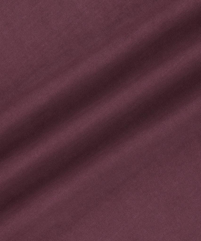 Футболка с принтом BROWNBREATH Stamp Tag Pigment - Бордовый