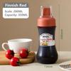 Kitchen Condiment Dispenser Container - 350ML Five Hole Plastic Bottles for Ketchup, Sauce, Honey, Olive Oil