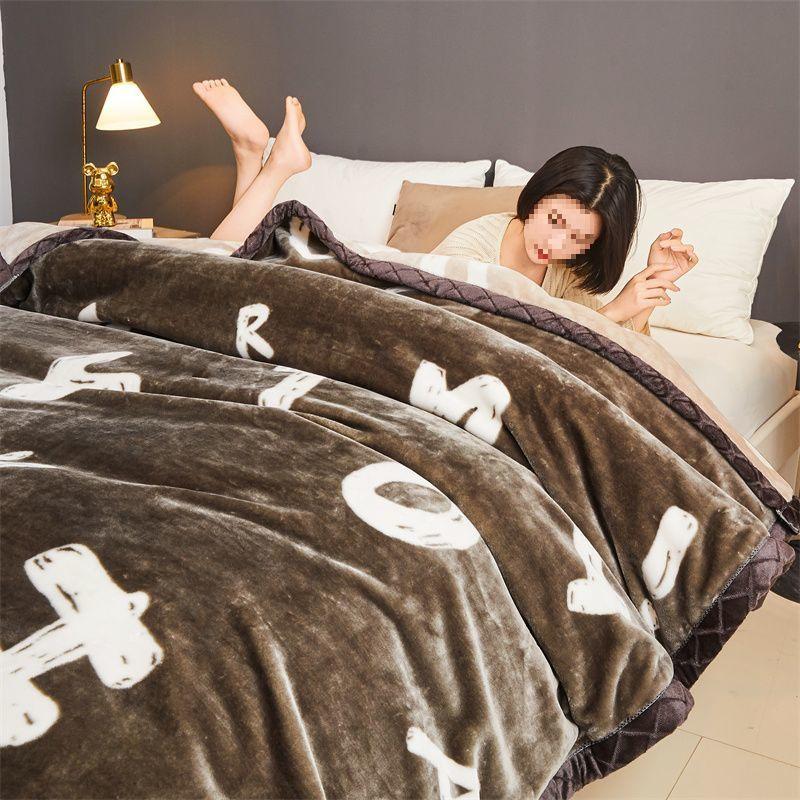 G5Z Зимнее Утолщенное Фланелевое Одеяло – Коралловое Теплое Односпальное Постельное Белье для Общежития