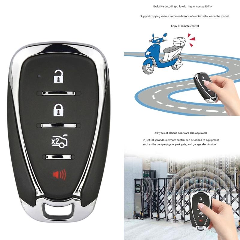Универсальный пульт дистанционного управления-брелок, РЧ-передатчики 315/433 МГц, пульт для клонирования, открыватель гаражных ворот