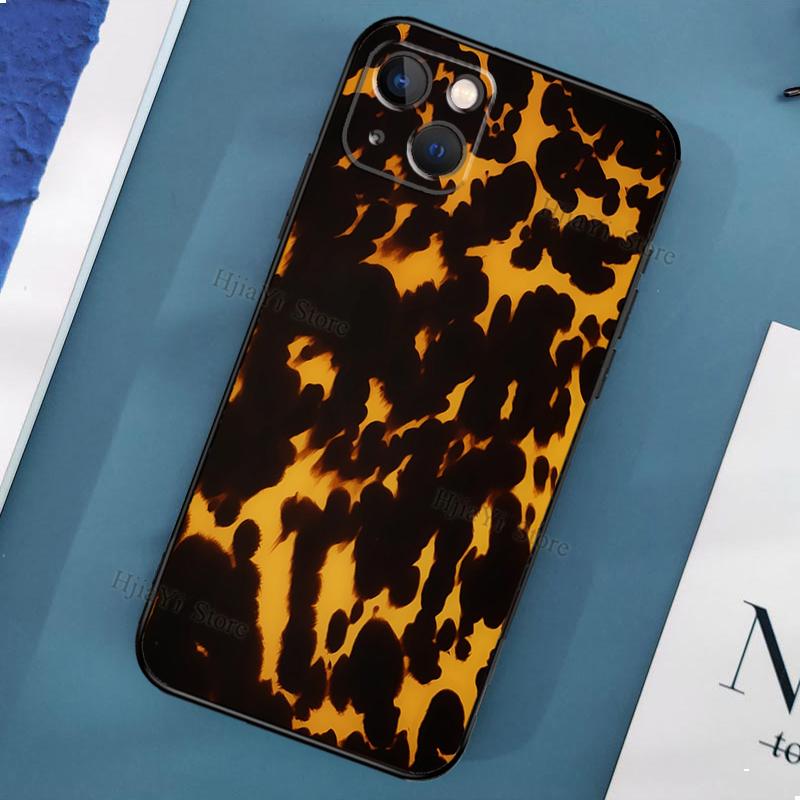 Черепаховый чехол Черепаховый чехол для iPhone 11 12 13 Pro Max Mini X XR XS Max 6 7 8 Plus SE 2020 задняя крышка телефона