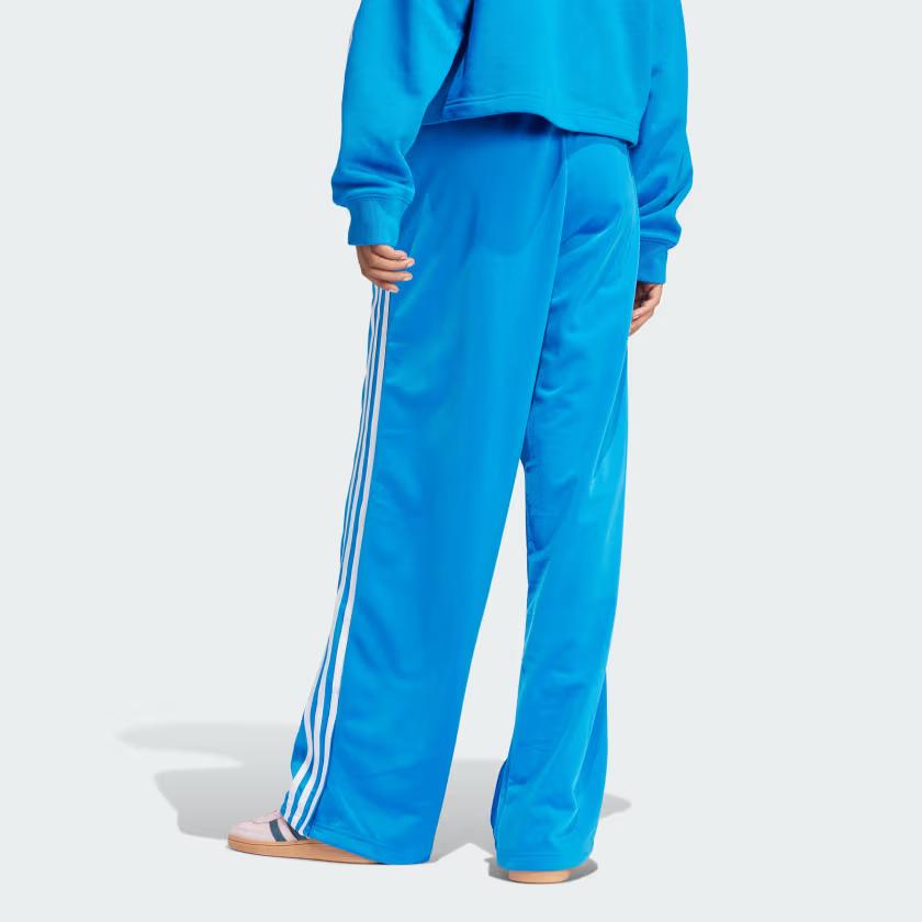 adidas Свободные вязаные спортивные штаны Originals Firebird, женские брюки, синие, IP0633