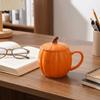 320ml Halloween Pumpkin Mug Dustproof Drink Mug Cute Ceramic Tea Cup  Cafe