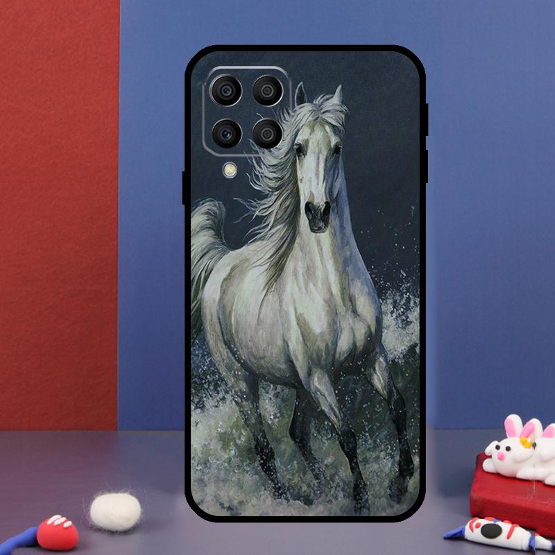 Эскиз лошади для чехла на телефон Samsung Galaxy M14 M34 M54 M33 M13 M23 M53 M15 M55 M31 M51 M20 M30s M32 M52