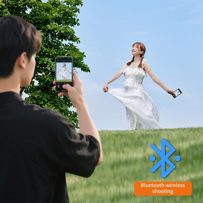 Portable Magnetic Monitor With Double Band WiFi Transmission Suitable For Phone Selfie Video Recording Outdoor Activity