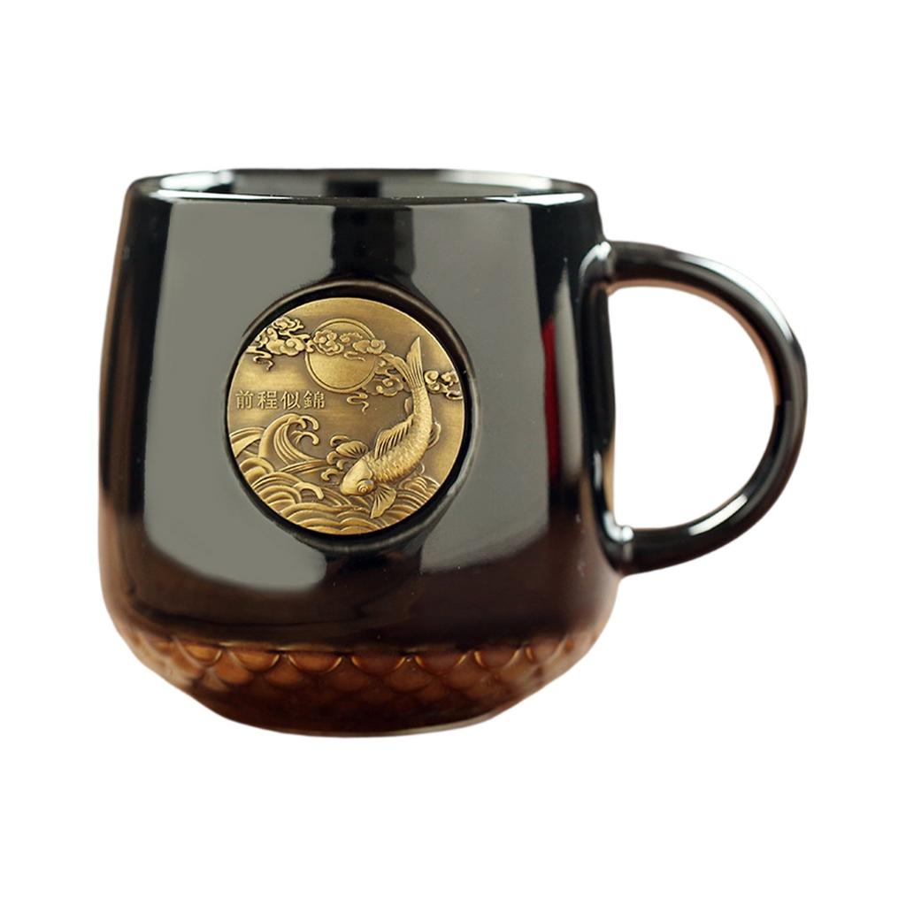 Керамические кружки и кофейные чашки в форме рыбьей чешуи