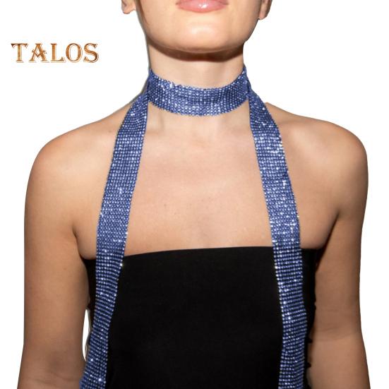 Женский длинный шарф с блестками, удобный длинный шарф, украшенный пайетками, декоративный шарф для повседневной носки и вечеринок