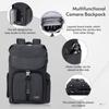 Cwatcun M8 Photography Camera Bag Camera Backpack Waterproof Compatible with Canon Nikon Sony Digital SLR Camera Body