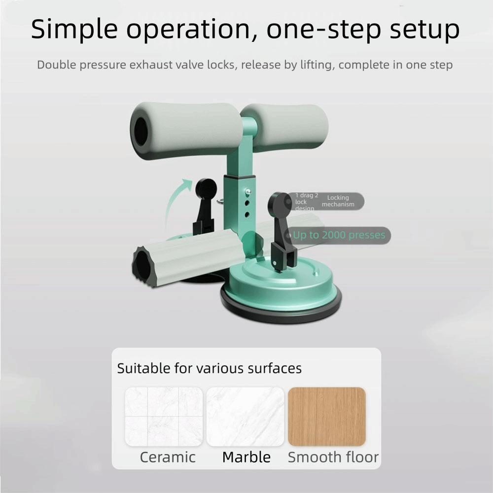 Adjustable Height Fitness Situp Equipment With Tension Rope Ab Core Trainer Home Fitness