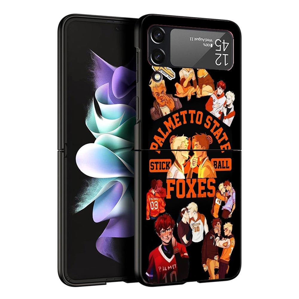 Andreil All For The Game Palmetto State Foxes Case For Samsung Galaxy Z Flip 7 6 5 4 3 z Flip7 Flip6 Flip5 Flip4 5G Phone Cover