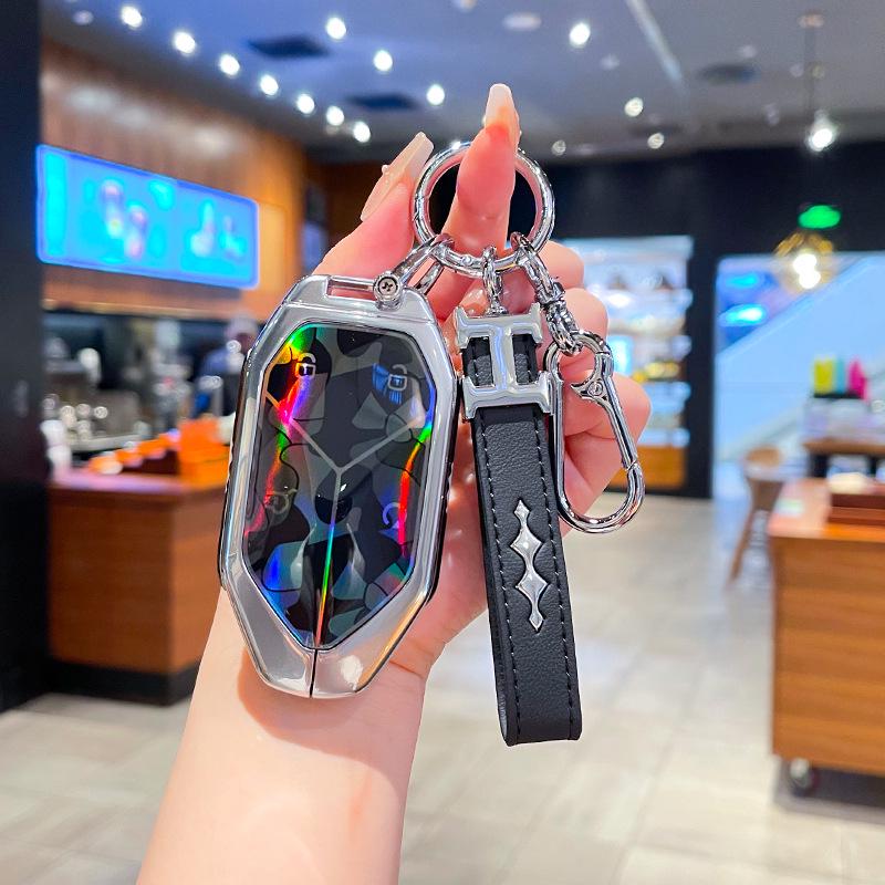 Чехол для ключа и металлический брелок для BYD Formula Leopard 3, 5 и 8