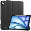For iPad Air 13 (2025)/(2024) Leather Case Tri-Fold Stand Tablet Cover with Pen Slot