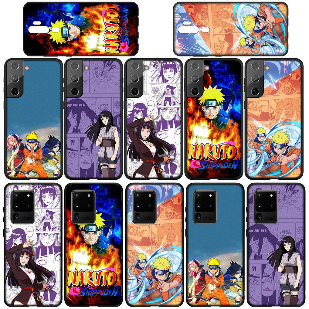 Для Motorola Moto Edge 70 60 50 G54 G86 G24 Samsung Galaxy S25 iPhone 17 16 15 Xiaomi Redmi Note 14 13 Pro Max Чехол для телефона Naruto Hinata Hyuga