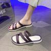 Wet Water Can Wear Slippers Women's 2025 Summer New Vacation Sandals Foreign Trade Korean Version of Beach Shoes Sandals Women's Shoes