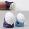 Hand Cross-stitch Anti-stick Finger Cover Silicone Sewing Thimble Anti-slip Finger Protection