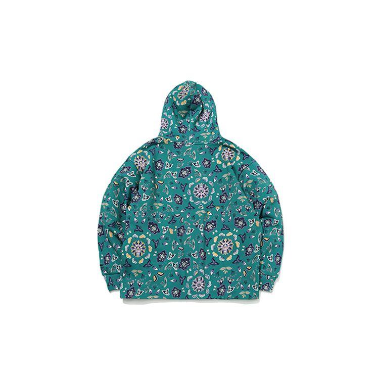 Li Ning Повседневная свободная спортивная толстовка с капюшоном Мужские толстовки для взрослых-зеленый AWDQ881-2