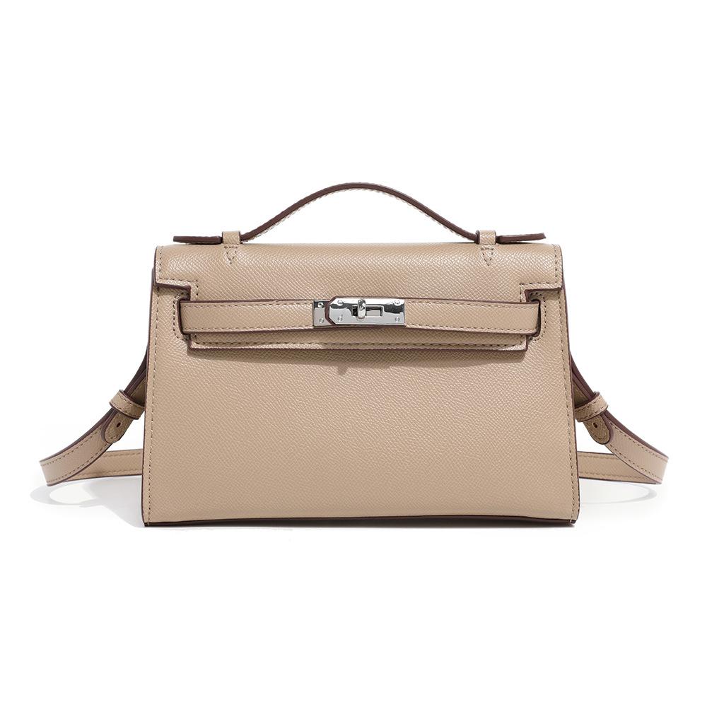 Маленькая квадратная сумка для поездок на работу, простая, модная и классическая, универсальная, на одно плечо, через плечо, женская сумка, ручная, с ощущением высокого класса