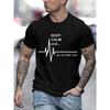 Keep Calm and Ok Not That Calm On Male T-Shirt Street Loose Tee Clothes Summer Hip Hop Tshirt Casual Crewneck Oversized Tee Tops