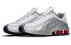 Nike Shox R4 Металлический Серебристый Космический Красный 2018 BV1111-100